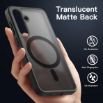 JeTech Galaxy S24 Plus MagSafe Uyumlu Klf -Black