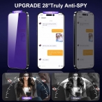 WSKEN iPhone 15 Plus Anti Mavi I��k Ekran Koruyucu