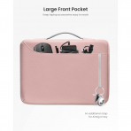 tomtoc Defender A22 Laptop antas(13 in)-Pink