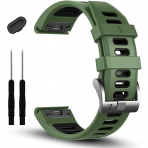 EZMVZKU Garmin Fenix 7S/6S/5S Kay-Army Green