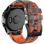 Bandkids Silikon Garmin Fenix 7X/6X/5X Kay -Orange