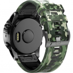 Bandkids Silikon Garmin Fenix 7X/6X/5X Kay -Green