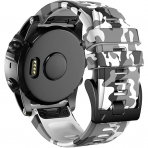 Bandkids Silikon Garmin Fenix 7X/6X/5X Kay -Grey