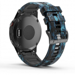 Bandkids Silikon Garmin Fenix 7X/6X/5X Kay -Blue