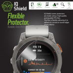 IQShield Garmin Fenix 7X Ekran Koruyucu(6 Adet)