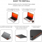 Satechi Eco Hardshell MacBook Air M2 Klf (13.6 in)-Dark