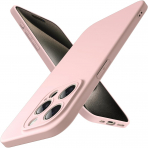 JETech nce iPhone 15 Pro Max Mat Klf-Pink