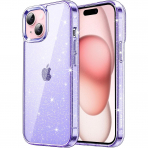 JETech Parltl iPhone 15 Plus Klf -Light Purple 