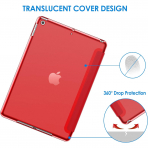 JETech iPad Pro Standl Klf(11 in)-Red
