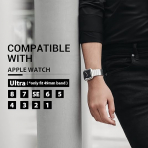 MAGEASY Apple Watch elik Kay(38/40/41mm)-Silver