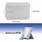 Omnpak MacBook Air Laptop anta(13.6 in)-Gray