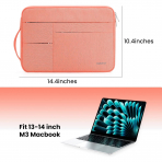 Omnpak MacBook Air Laptop anta(15.3 in)-Pink