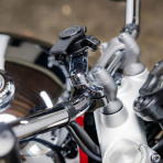 Quad Lock Motosiklet Gidon Pro Chrome Balants(Large)