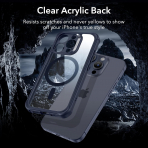 ESR Armor Tam Korumal iPhone 15 Pro Klf-Clear Dark Blue