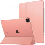 MoKo Kalem Blmeli iPad Air Klf (11 in)(6.Nesil)-Apricot Orange
