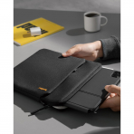 tomtoc Light B19 iPad Pro M4 Uyumlu Omuz antas(11in)-Black