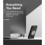 Rin gke Alles iPhone 15 Pro Klf-Gun Metal 