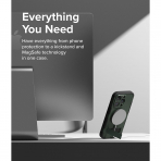 Rin gke Alles iPhone 15 Pro Klf-Dark Green