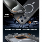 TORRAS Apple iPhone 16 Pro Manyetik Klf-Natural Titanium