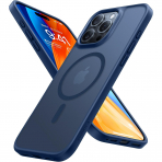 TORRAS Apple iPhone 16 Pro Manyetik Klf-Blue