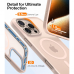 TORRAS Apple iPhone 16 Pro Manyetik Klf-Desert Titanium 