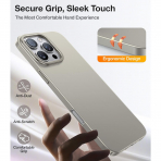 TORRAS Apple iPhone 16 Pro Lstand Klf-Natural Titanium 