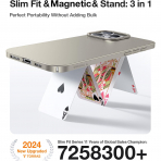 TORRAS Apple iPhone 16 Pro Lstand Klf-Natural Titanium 