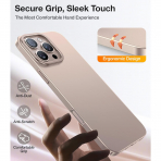 TORRAS Apple iPhone 16 Pro Lstand Klf-Desert Titanium 