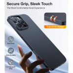 TORRAS Apple iPhone 16 Pro Lstand Klf-Black Titanium 