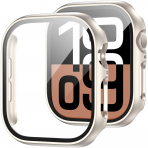 JZK Apple Watch 10 42mm Bumper Klf -Starlight Starlight