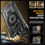 SUPCASE Apple iPhone 16 Pro Max UB Grip Rugged Klf-Black