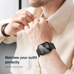 LK Apple Watch 10 42mm Bumper Klf -Black