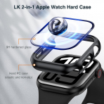 LK Apple Watch 10 42mm Bumper Klf -Clear