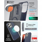 Zagg Apple iPhone 16 Pro SoHo Snap Klf -Navy Blue Gray