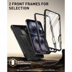 Poetic Apple iPhone 16 Plus Revolution Klf -Black