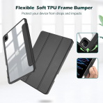 ProCase Apple iPad Pro Smart Folio Klf (12.9 in)-Black