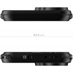 Ghostek Apple iPhone 16 Plus Su Geirmez Slim Klf -Black