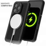 Ghostek Apple iPhone 16 Pro Max Su Geirmez Slim Klf -Black