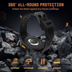Goton Apple Watch 9 45mm Kay-Matte Black