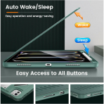 MoKo iPad Pro M4 Rugged Klf (11 in)-Midnight Green
