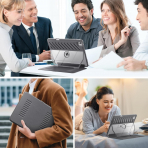MoKo iPad Pro M4 Rugged Klf (11 in)-Gray