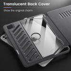 MoKo iPad Pro M4 Rugged Klf (11 in)-Gray