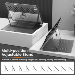 MoKo iPad Pro M4 Rugged Klf (11 in)-Gray