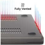 ZAGG MacBook Air M3/M2 Klf (13 in)-Smokey Black