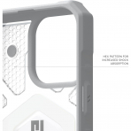UAG Apple iPhone 16 Pro Pathfinder Clear Klf-Neon Lanyard 