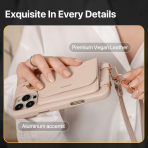 MAGEASY Apple iPhone 16 Pro Max Pouch M Klf-Starlight 