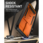Poetic Samsung Galaxy S25 Ultra Spartan Klf-Metallic Orange 