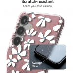 ZAGG Samsung Galaxy S25 Milan Klf-Floral Purple 