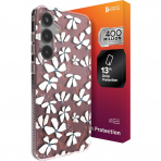 ZAGG Samsung Galaxy S25 Milan Klf-Floral Purple 