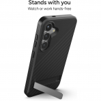 ZAGG Samsung Galaxy S25 Plus Denali Kickstandl Klf-Black
